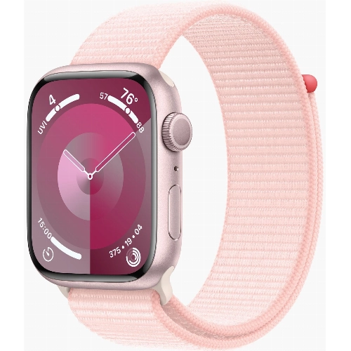 Купить Умные часы Apple Watch Series 9 45 мм Aluminium Case, Pink Sport ...